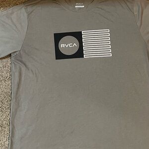 RVCA Gray Short Sleeve Tee